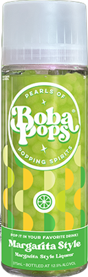 Margarita Style Boba Pops bottle