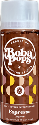 Espresso Boba Pops bottle