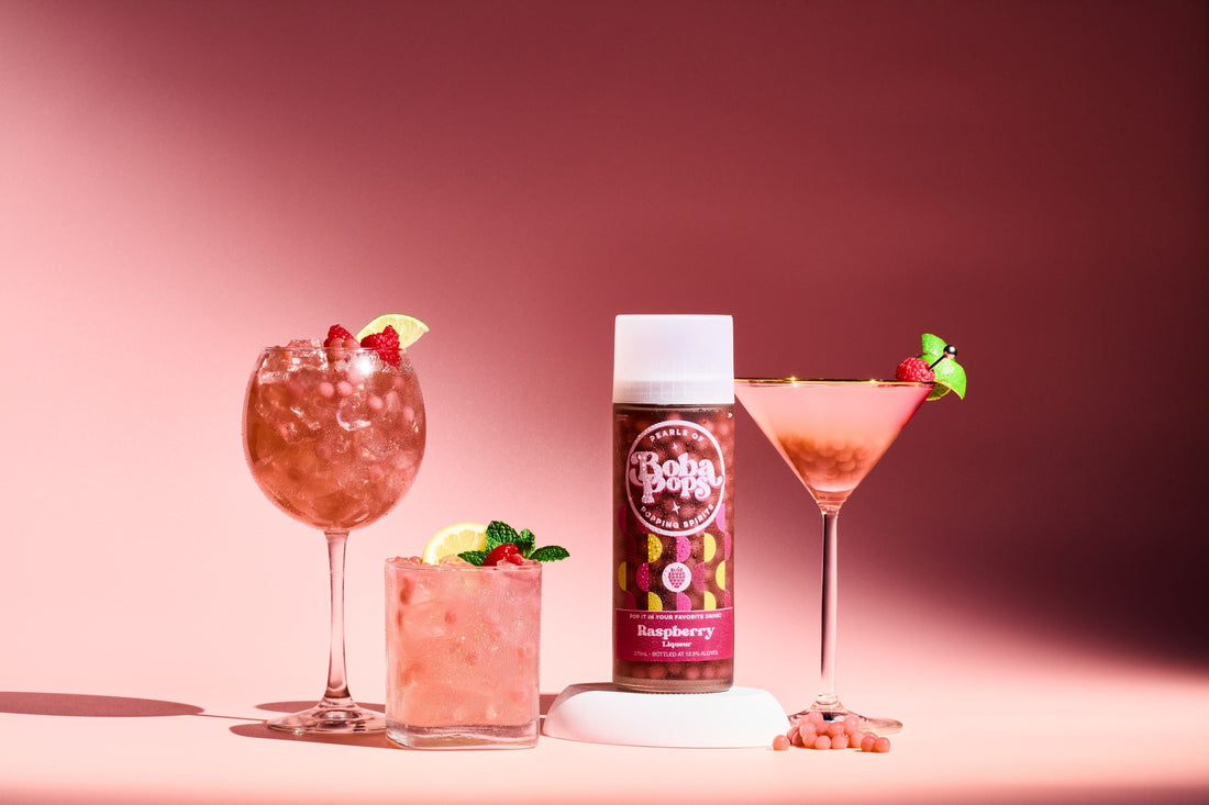 Popping Boba: Raspberry Flavor Highlight