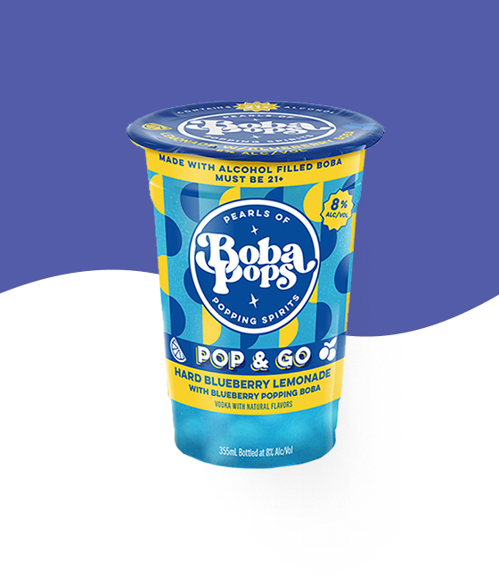 Blueberry Lemonade - Pop & Go (4 Pack)