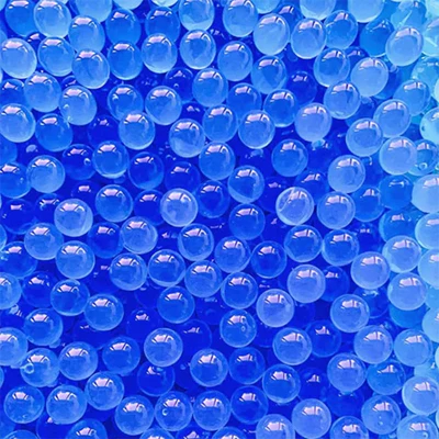 Close-up of blueberry flavored Boba POPS pearls