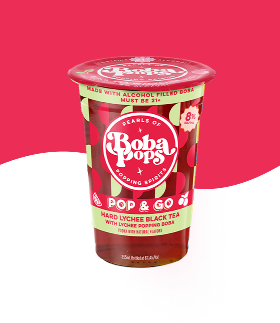 Lychee Black Tea - Pop & Go (4 Pack)