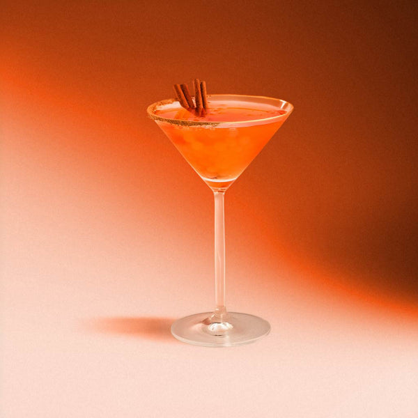 Pumpkin Spice Boba Tini