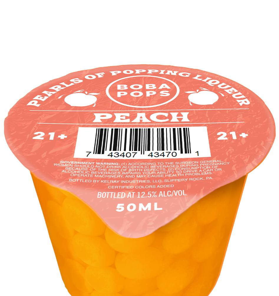 Peach Boba POPS - Mini (6 Pack) featured image