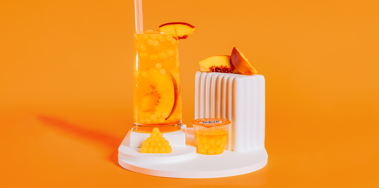 Peach Boba POPS - Mini (6 Pack)