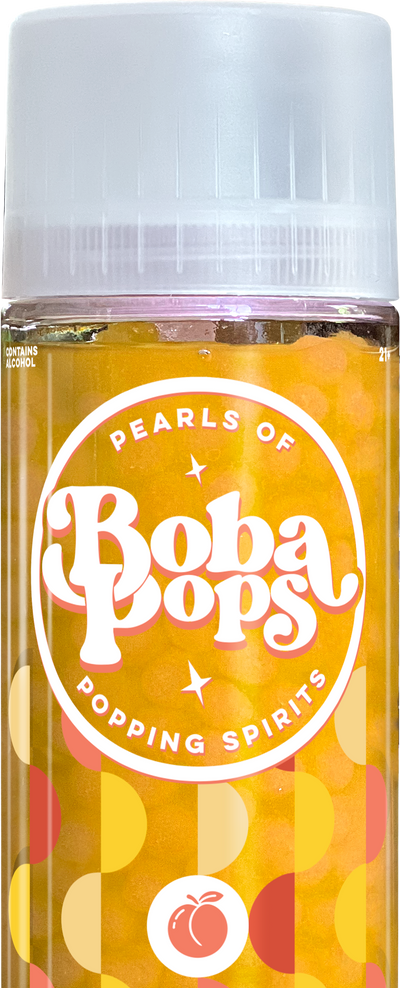 Peach Boba POPS