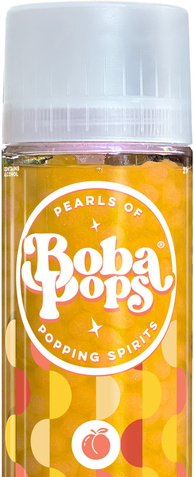 Peach Boba POPS