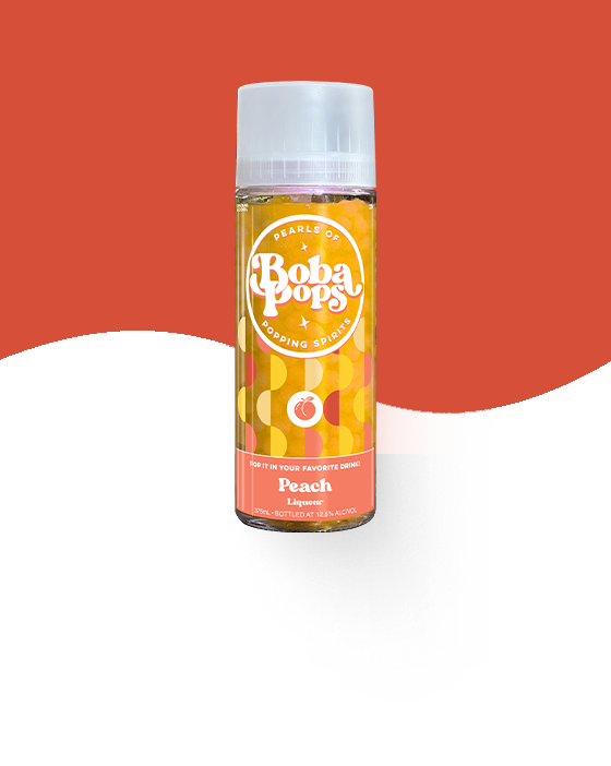 Peach Boba POPS