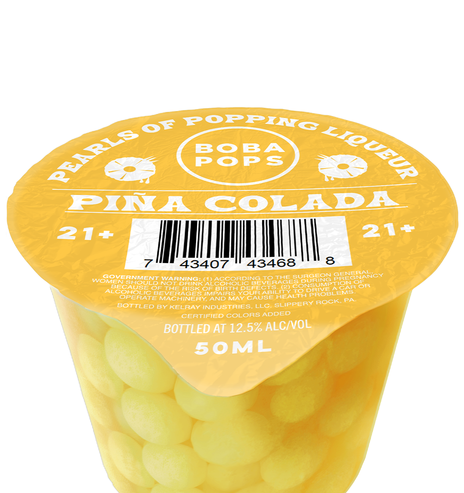 Piña Colada Style Boba POPS - Mini (6 Pack) featured image