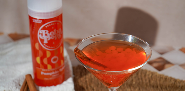 Pumpkin Spice Boba POPS