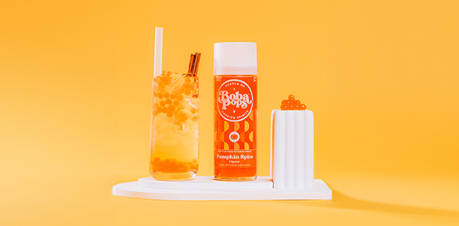 Pumpkin Spice Boba POPS