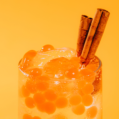 Pumpkin Spice Boba POPS