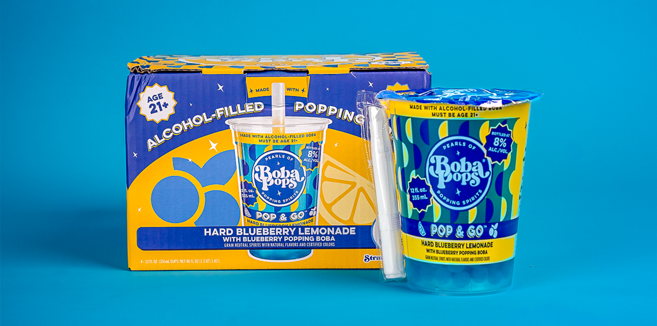 Blueberry Lemonade - Pop & Go (4 Pack)