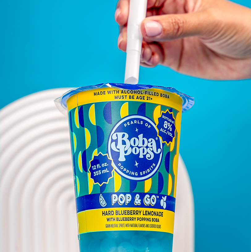 Blueberry Lemonade - Pop & Go (4 Pack)