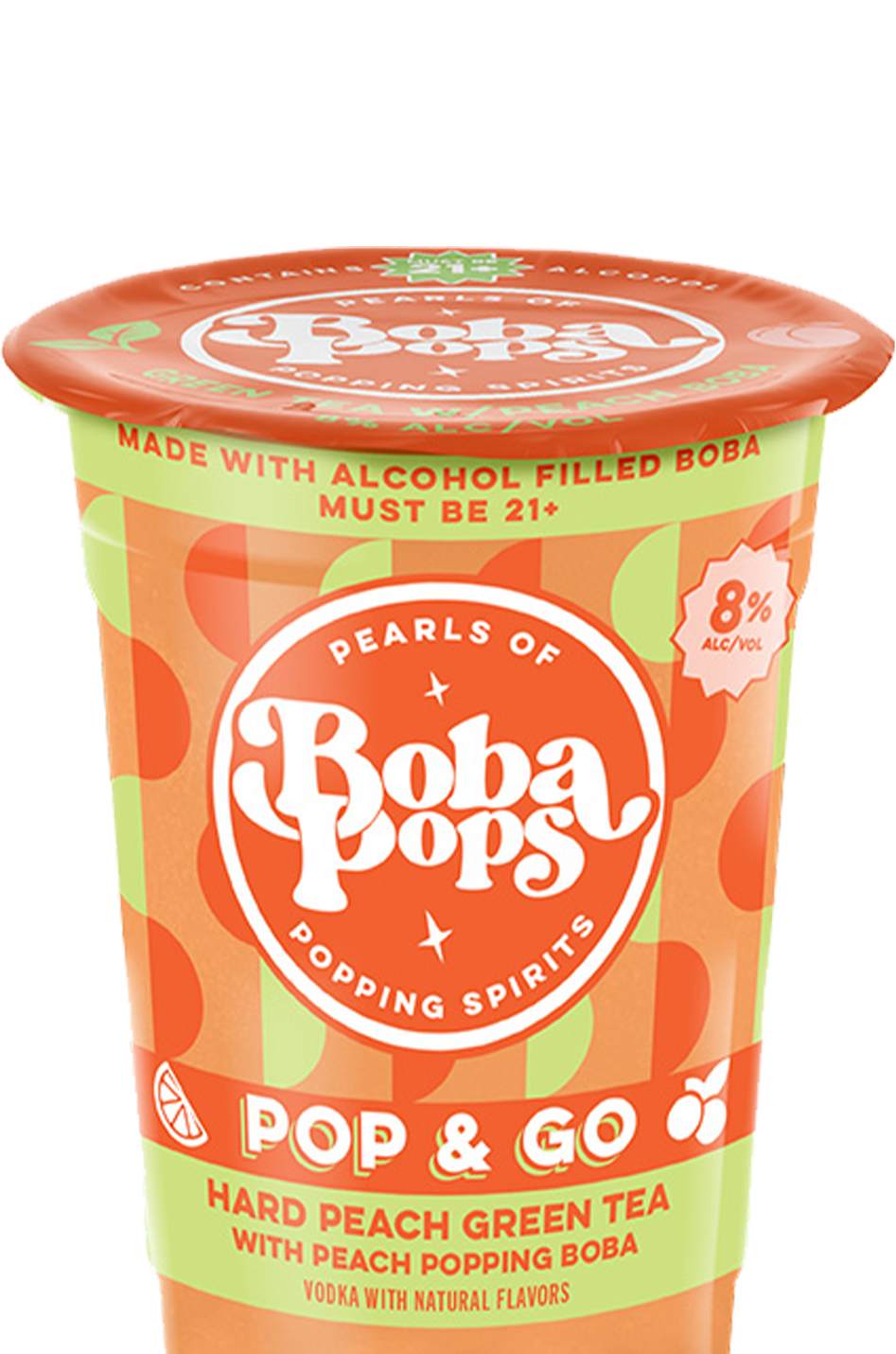 Peach Green Tea - Pop & Go (4 Pack) featured image