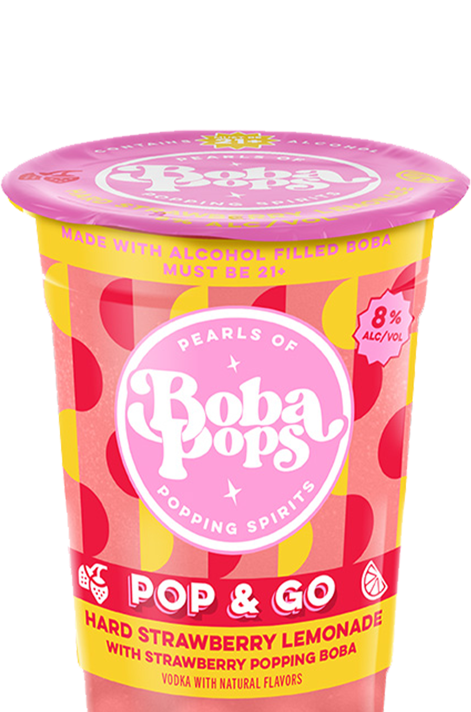 Strawberry Lemonade - Pop & Go (4 Pack) featured image
