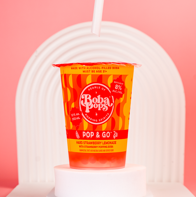 Strawberry Lemonade - Pop & Go (4 Pack)
