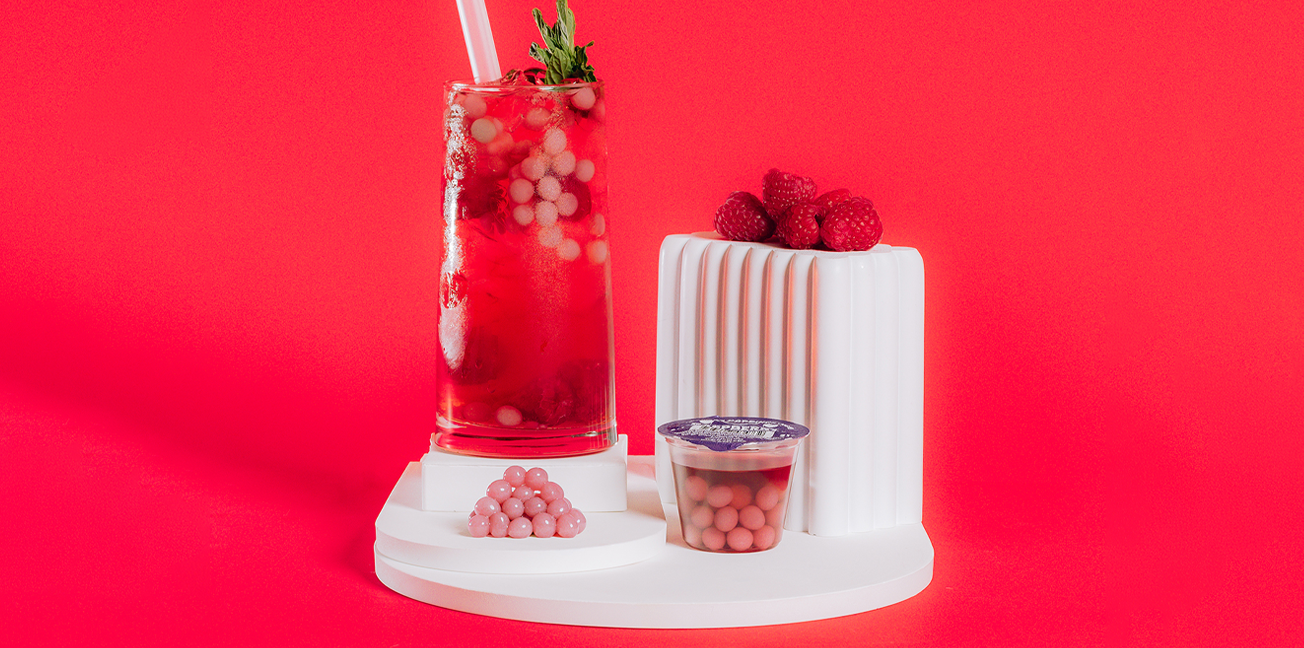 Raspberry Boba POPS - Mini (6 Pack)