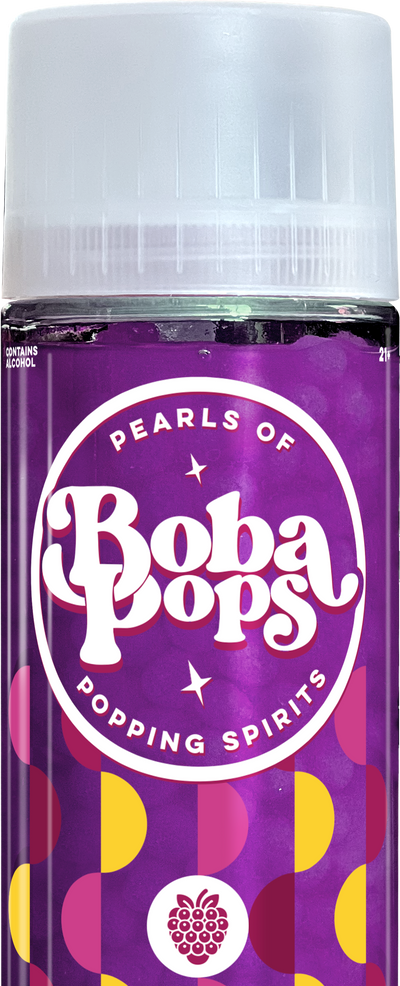 Raspberry Boba POPS