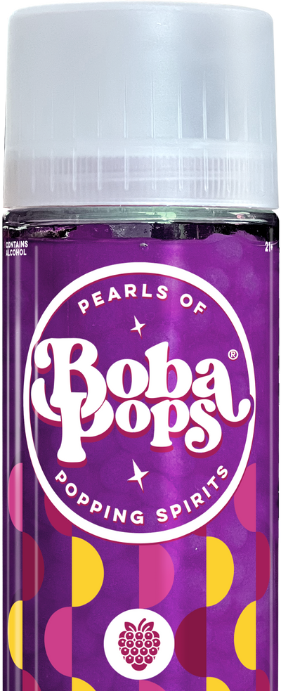 Raspberry Boba POPS