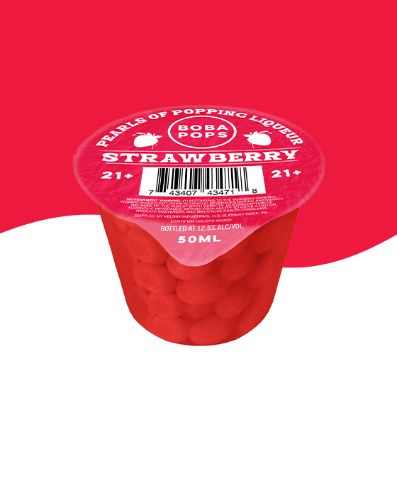 Strawberry Boba POPS - Mini (6 Pack)