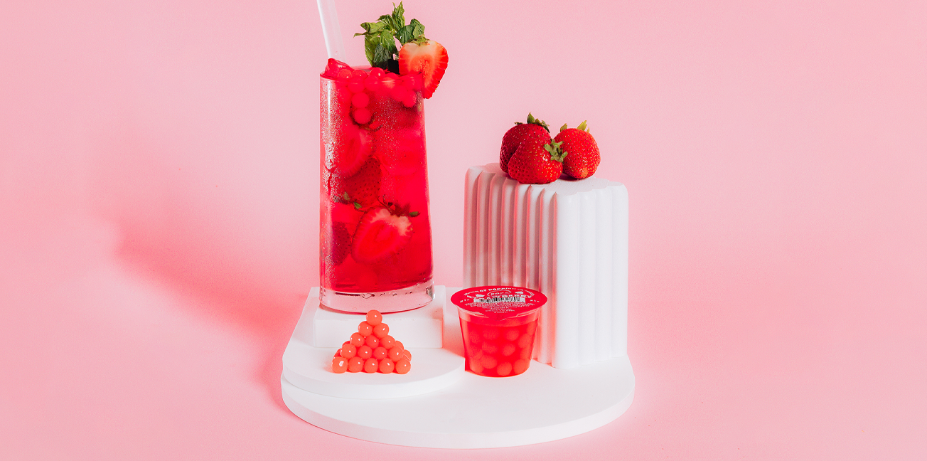 Strawberry Boba POPS - Mini (6 Pack)
