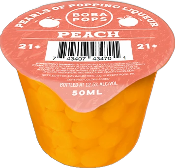 Peach Boba POPS - Mini (24 Pack)