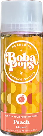 Peach Boba POPS