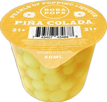 Piña Colada Style Boba POPS - Mini (24 Pack)