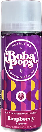 Raspberry Boba POPS