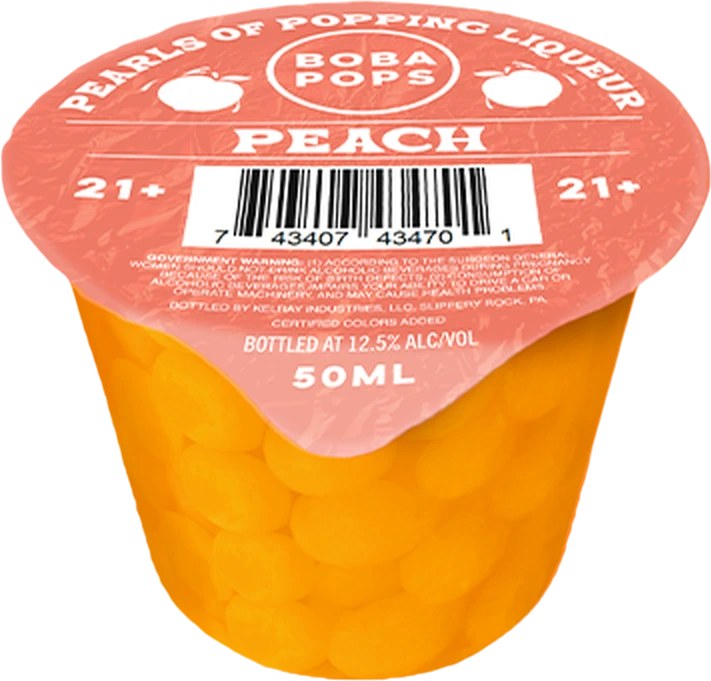Peach Boba POPS - Mini (24 Pack)