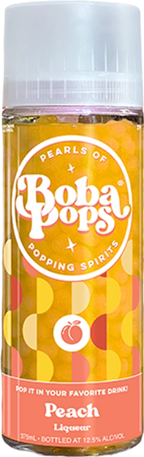 Peach Boba POPS