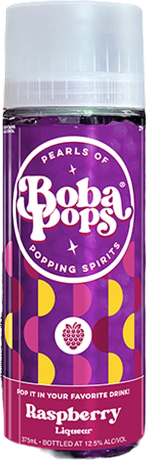 Raspberry Boba POPS