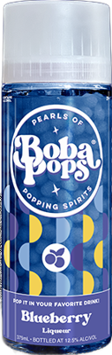 Blueberry Boba Pops bottle